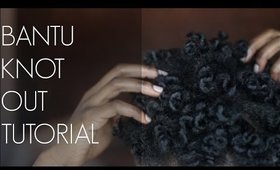 Bantu Knot Outs Should Not Be Scary!! | TWA Tutorial