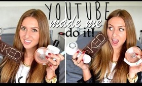 TAG ❤ Youtube Made Me Do It!
