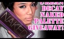 Urban Decay Naked Palette Giveaway [OPEN]