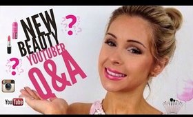 New Beauty Youtuber Q&A
