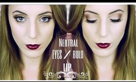 Neutral Eyes | Bold Lip