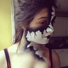 Cracked Mask Makeup