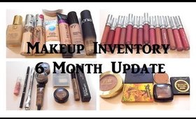 Makeup Inventory 2017: 6 Month Update