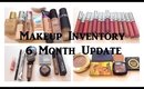 Makeup Inventory 2017: 6 Month Update
