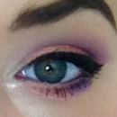 Purple and Coral eye