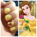 Belle inspired nails! 