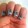 Matte Piano Nails