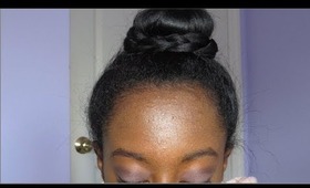 Chic Braided High Bun