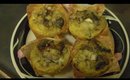 Potato Mushroom Mini Quiche