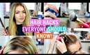 Top hair hacks everyone should know