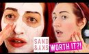 WORTH THE HYPE?! Sand And Sky Mask REVIEW! Dry, Sensitive Skin | Jess Bunty