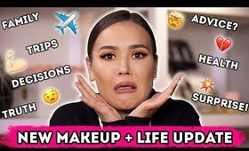 LETS TALK - GET READY WITH ME - LIFE + MAKEUP GRWM | Maryam Maquillage