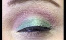Cranberry & Green Eyeshadow