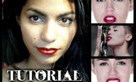 Miley Cyrus :: WRECKING BALL :: Inspired Makeup Tutorial