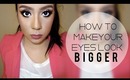 HOW TO MAKE YOUR EYES LOOK BIGGER ♥