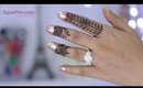 3 Simple Henna/Mehndi Designs | Finger Motif Designs | SuperPrincessjo