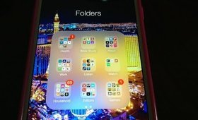 How to Put Folders Into Folders on iOS8!