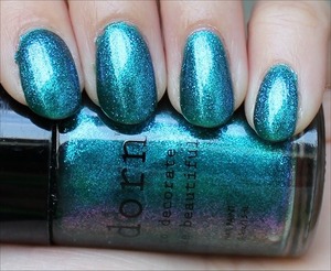 See my in-depth review & more swatches here: http://www.swatchandlearn.com/adorn-landlocked-mermaid-swatches-review/