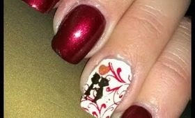 Love and Valentines - a stamping mani