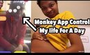 He Picked A Lotion for my BABY BUMP! Monkey App Challenge! 2018