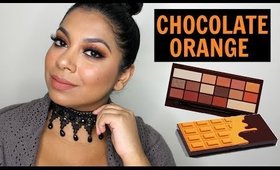 I HEART MAKEUP/MAKEUP REVOLUTION CHOCOLATE ORANGE PALETTE REVIEW | MissBeautyAdikt