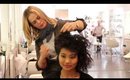 How to: Texturized Curls with Oribe Products