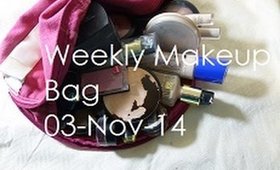 Weekly Make Up Basket | 03-Nov-14 | ThatGallowayGirl