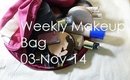 Weekly Make Up Basket | 03-Nov-14 | ThatGallowayGirl