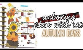 Plan With Me Happy Planner & Unboxing VB August Days Kit // villabeautifful