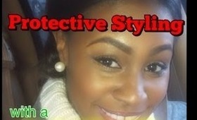 How to Install & Wear a wig for everyday PROTECTIVE STYLING