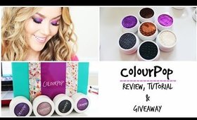 ColourPop Review, Tutorial + Giveaway