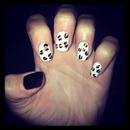 Leopard print nails 