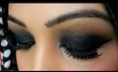 Eid ul fitr makeup look: Bold black smokey eyes ♥