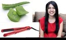Aloe Vera Trick !! - Do Natural Straight Hair - How to Straighten Hair Naturally at Home