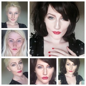 From lifeless to vampy with extreme contouring and lining!