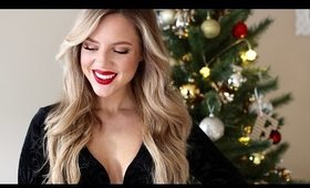 Holiday Hair & Makeup: GRWM | Luxy Hair