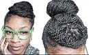 ✄Hair| Senegalese Twists/ Box Braids Hairstyles: Snake Twist Updo Tutorial