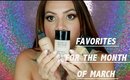 MARCH FAVORITES - NARS, MAC, BOBBY BROWN AND MORE