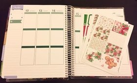 Plan with Me | Christmas spread #3