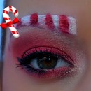 Christmas Candy Cane Look