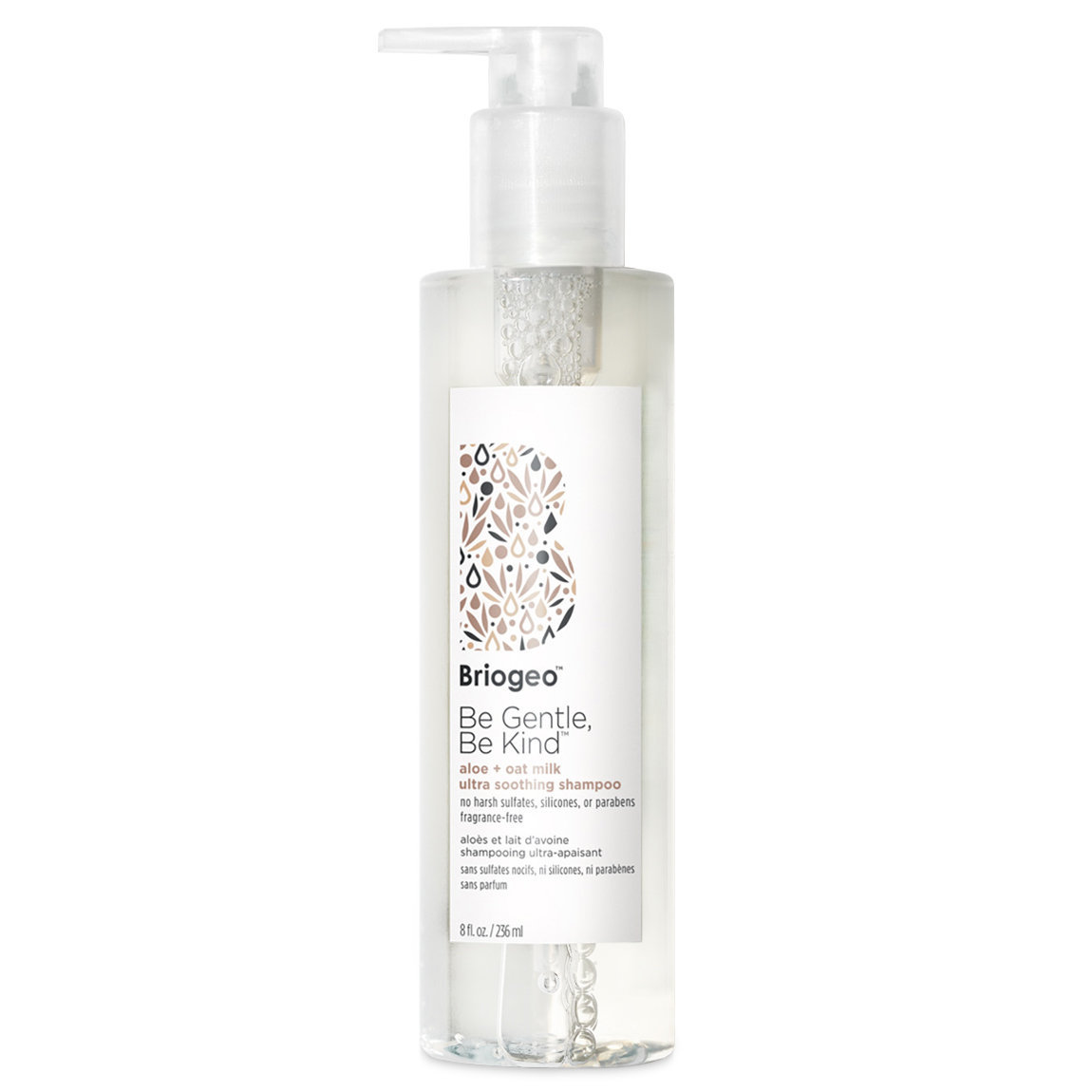 Briogeo Be Gentle, Be Kind Aloe + Oat Milk Ultra Soothing Fragrance-Free Shampoo alternative view 1 - product swatch.