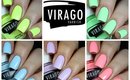 Virago Varnish California Bleached Collection Live Swatch + Review!