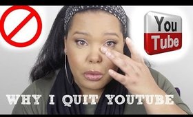 The Reasons Why I Quit YOUTUBE | Melanie Online TV