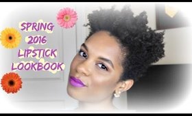 Spring 2016 Lipstick Lookbook | KENYA HUNT