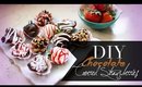 DIY Chocolate Covered Heart Strawberries | ANNEORSHINE