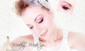 Makijaż ślubny dla niebieskookiej blondynki -SedonaLace 88 Palette- Wedding Makeup for Blue Eyes