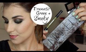 Dramatic Smoky Green Tutorial | Bailey B.