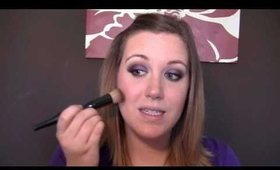 Simple Drugstore Purple Smokey Tutorial!!