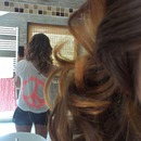 ombre and lovely curls ^^