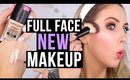 FULL FACE Trying NEW Makeup! || Drugstore & Sephora Try-On